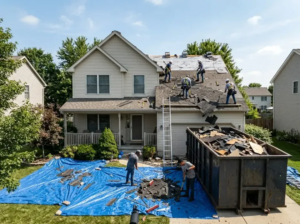 roof-replacement-debris-remova-004 — frequently asked questions, Cheapest Dumpster Rentals in Bayou Vista, LA